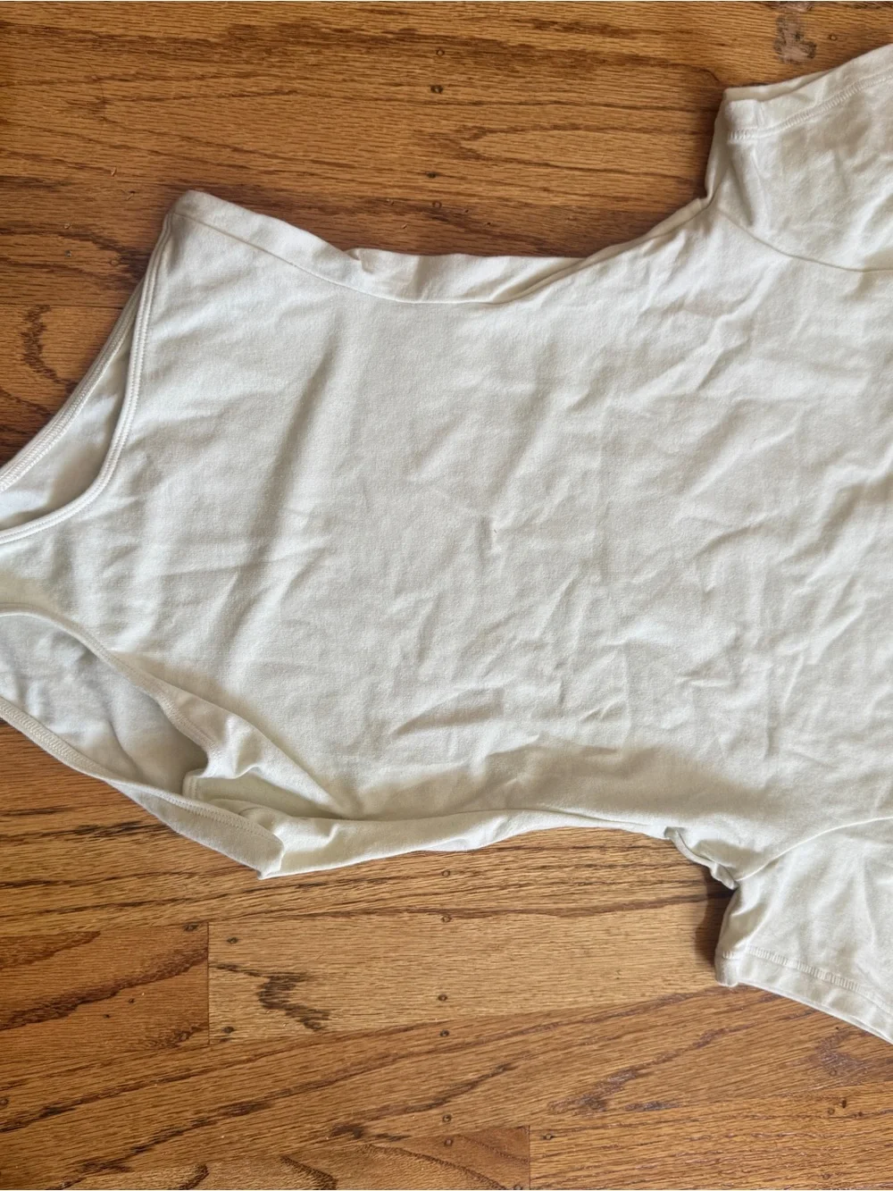 NWT Skims bodycon cream bodysuit